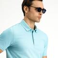 MİNT YEŞİLİ Slim Fit Dar Kesim Pamuklu Polo Yaka Tişört