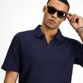 KOYU LACİVERT Regular Fit Pamuklu Polo Yaka Tişört