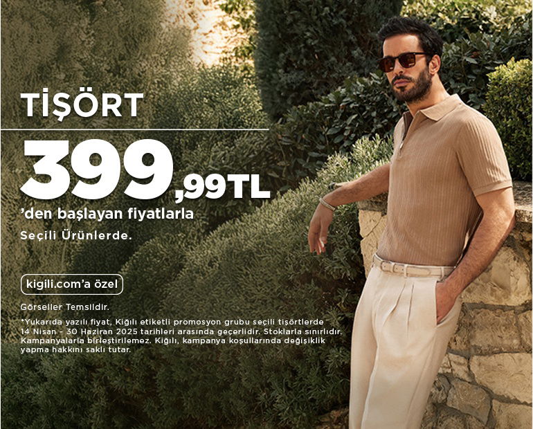 Tişört 399.99 TL'den